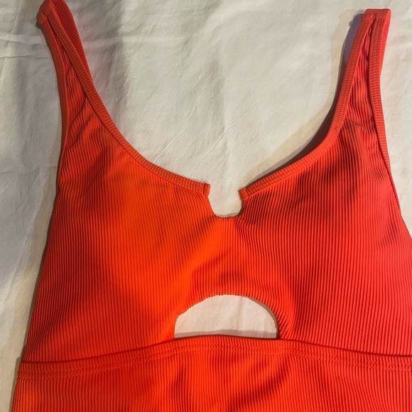 Tangerine Cutout one-piece Swimsuit - Picture 5 of 16